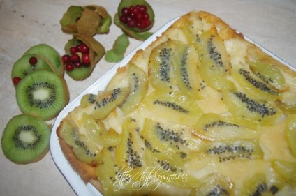 Tort inversat, rețetă cu kiwi - gustos! ru