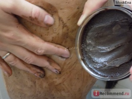 Body peeling ciocolata calda savonioasa (anti-celulita) - 