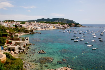 Plajele din Calella de Palafrugell