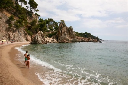Plajele din Calella de Palafrugell