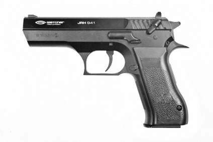 Légpisztoly Jericho 941 - Áttekintés Gletcher modellek, Cybergun (kwc) és svájci karok