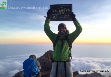 Mászás a Mount Agung, Bali legjobb ünnep