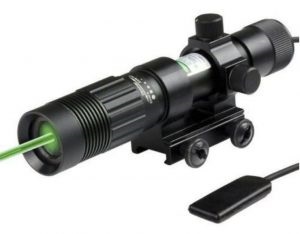 Lămpi de fund cu lumină verde pentru vânătoare - laser sau LED