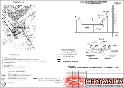 Proiectul de alimentare cu energie a pavilionului