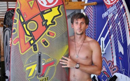 Ajánlások felállításához felszerelések windsurf freestyle híres Dmitry Tertyshny,