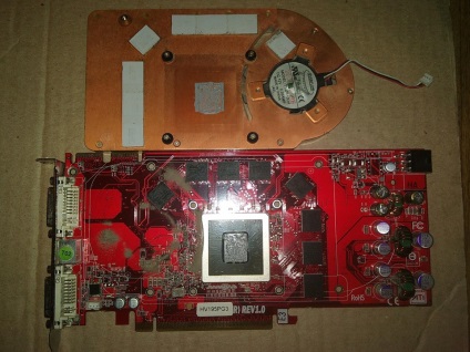 Repararea cartelei video ati radeon x1950 pro 512mb