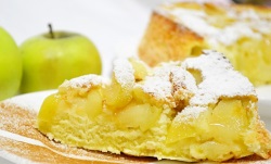 Receptek charlotte almával és kiwi, mint egy szakács, fotó, sütés jellemzői