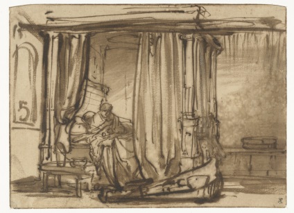 Rijksmuseum a pus la dispoziție online 64 de desene ale rembrandului
