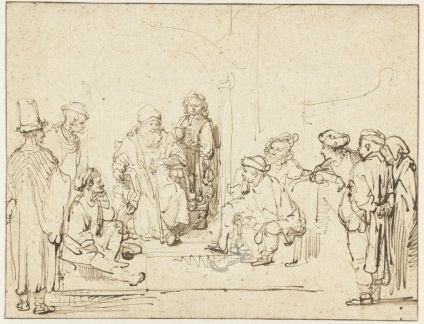 Rijksmuseum a pus la dispoziție online 64 de desene ale rembrandului