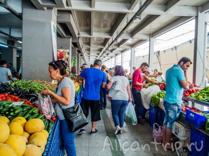 Piața din Marmaris - o mare varietate de fructe