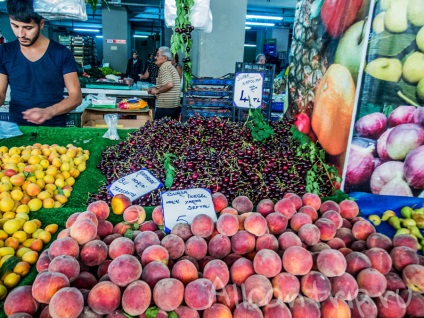 Piața din Marmaris - o mare varietate de fructe