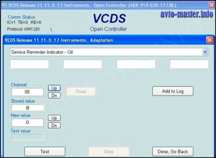 Resetarea intervalelor de service ulei, in1, in2 pe panoul audio a6 c4