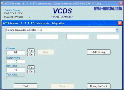 Resetarea intervalelor de service ulei, in1, in2 pe panoul audio a6 c4