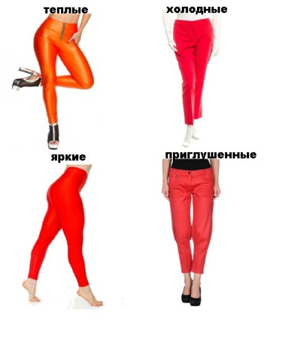 Cu ce ​​să purtați pantaloni roșii în vară, iarna, toamna și primăvara