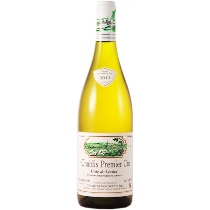 Chablis Premier Cru Côte de Lesha domén szőrös 2012 (ár) Chablis Premier Cru Côte de Lesha domén szőrös 2012