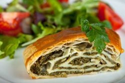 Strudel cu carne în germană