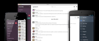 Slack chat freelancer comunitate