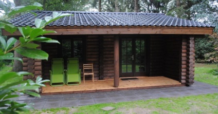 Log ház tervezése és gyártása egy faház log ház