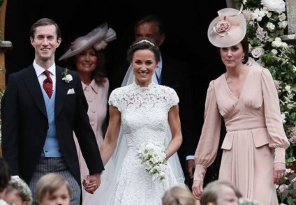 Nunta surorii Kate Middleton sa transformat într-o senzație