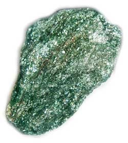 Proprietăți ale pietrei de chrysocolla, chalcopyrite, tsavorite, fuksite