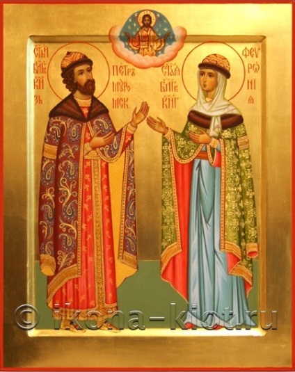 Sfinții Petru și Febronia din Murom (viața, imaginile, monumentele)