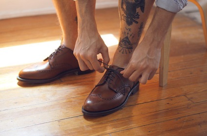 тенденции brogues