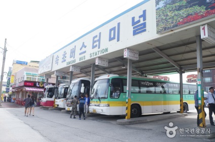 Sokcho Express Terminal autobuz (속 초고속 버스 터미널) - locație - Coreea de călătorie și