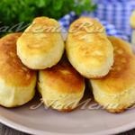 Pâine - ca puful - pe chefir pentru plăcinte în cuptor