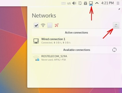 Punct de acces wifi to kde manager de rețea