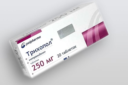 Trichopolum comprimate - instrucțiuni de utilizare
