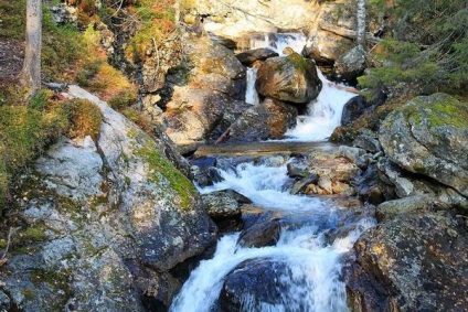 Zone turistice din regiunea Perm - cascade pe râul Zhigalan