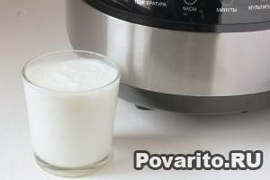 Brânză de brânză în polaris multivariat din kefir