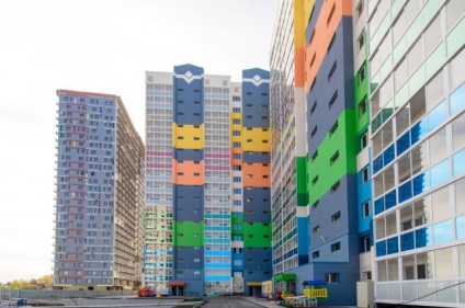 Velence - egy lakóépület Novoszibirszk