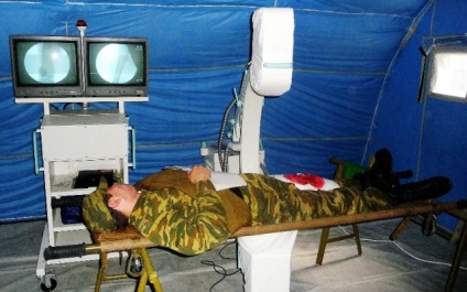 A high-tech mobil orvosi berendezések hatékonyan kezeli és a vonatok - a fegyver Oroszország