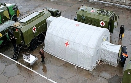 A high-tech mobil orvosi berendezések hatékonyan kezeli és a vonatok - a fegyver Oroszország