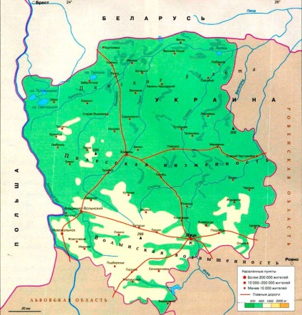 Regiunea Volyn - ucraina - planeta pământ