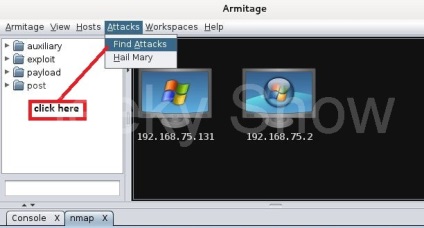 Hacking Windows XP cu armitage kali linux - curent - vorbind despre linux, joomla, android,