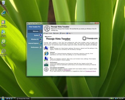 Windows vista tweaker - descărcare gratuită - soft software