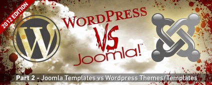 Wordpress vs joomla template-uri și teme