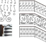 Művészi kovácsolás Korlátok a lépcsők és a miniatűrök