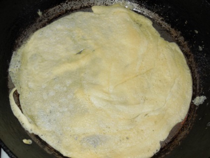 Cresterea de oua pe amidon - cum sa preparati clatite de oua cu amidon, reteta pas cu pas cu fotografie