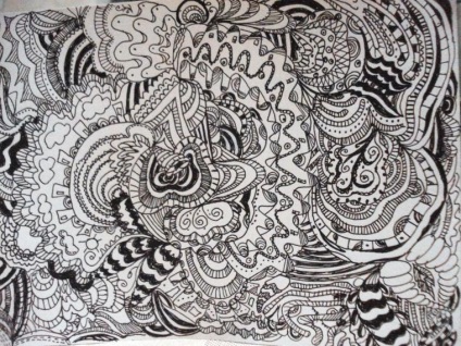 Zentangle és Doodling