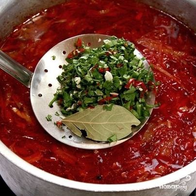 Fried borscht - rețetă pas cu pas cu fotografie pe