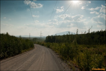 Cascade Zhigalansky, off-road