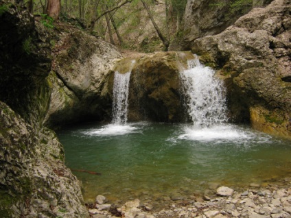 Festői vízesések cheremisovskie kok-ászana