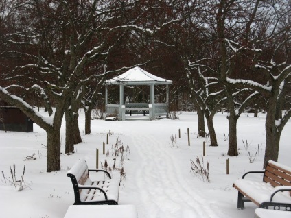 Téli pavilon - képek a legjobb tervezési ötletek meleg pavilon