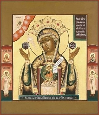 10 iunie - sărbătorirea icoanelor Nicenei (304) și Chukhloma (Galich) (1350) ale Maicii Domnului - rusă