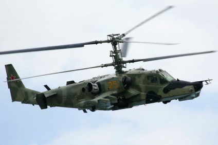Acum 17 ani, elicopterele Ka-50 au fost adoptate