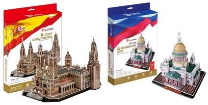 Puzzle-uri 3D - constructori fascinanți de puzzle-uri