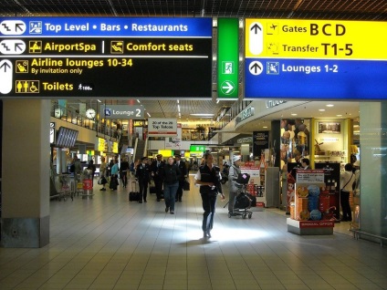 Aeroportul Schiphol din Amsterdam (schiphol)
